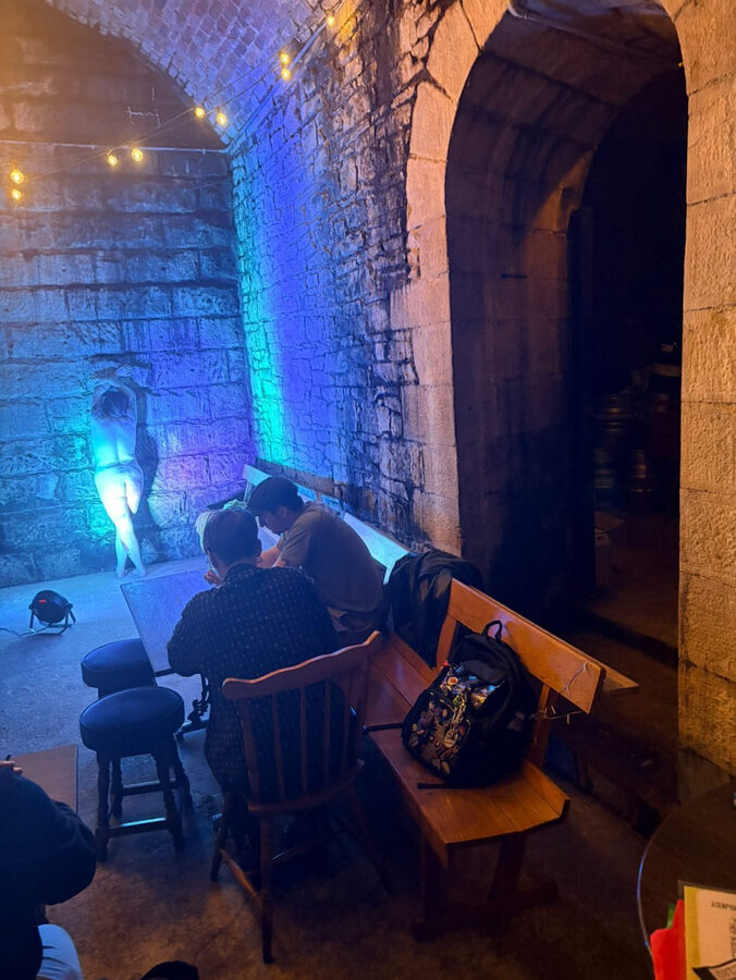 A moment from a North East Life Art Project session