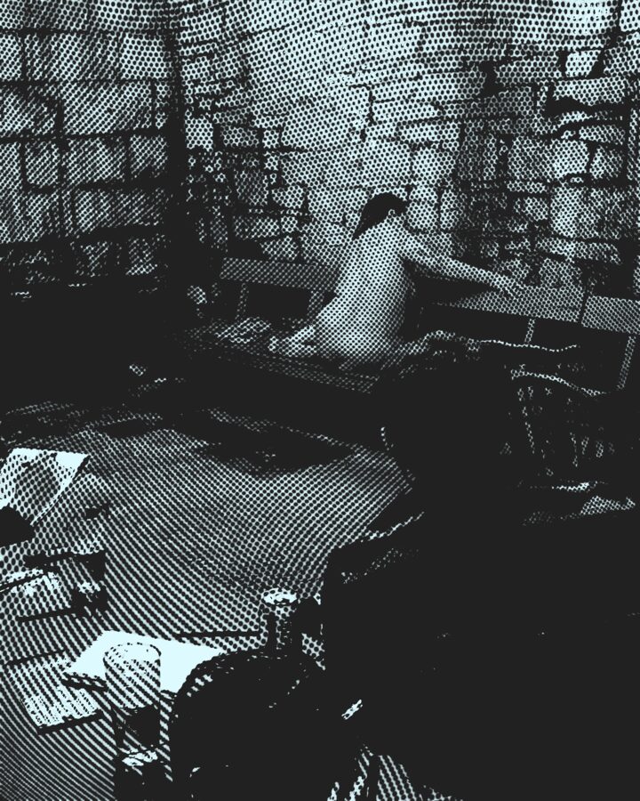 A moment from a North East Life Art Project session