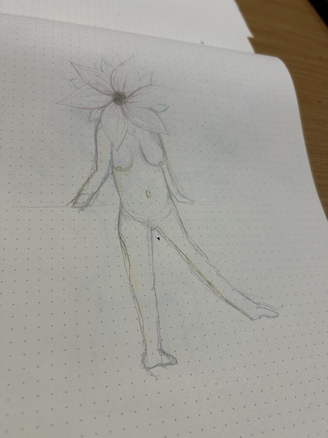 A moment from a North East Life Art Project session